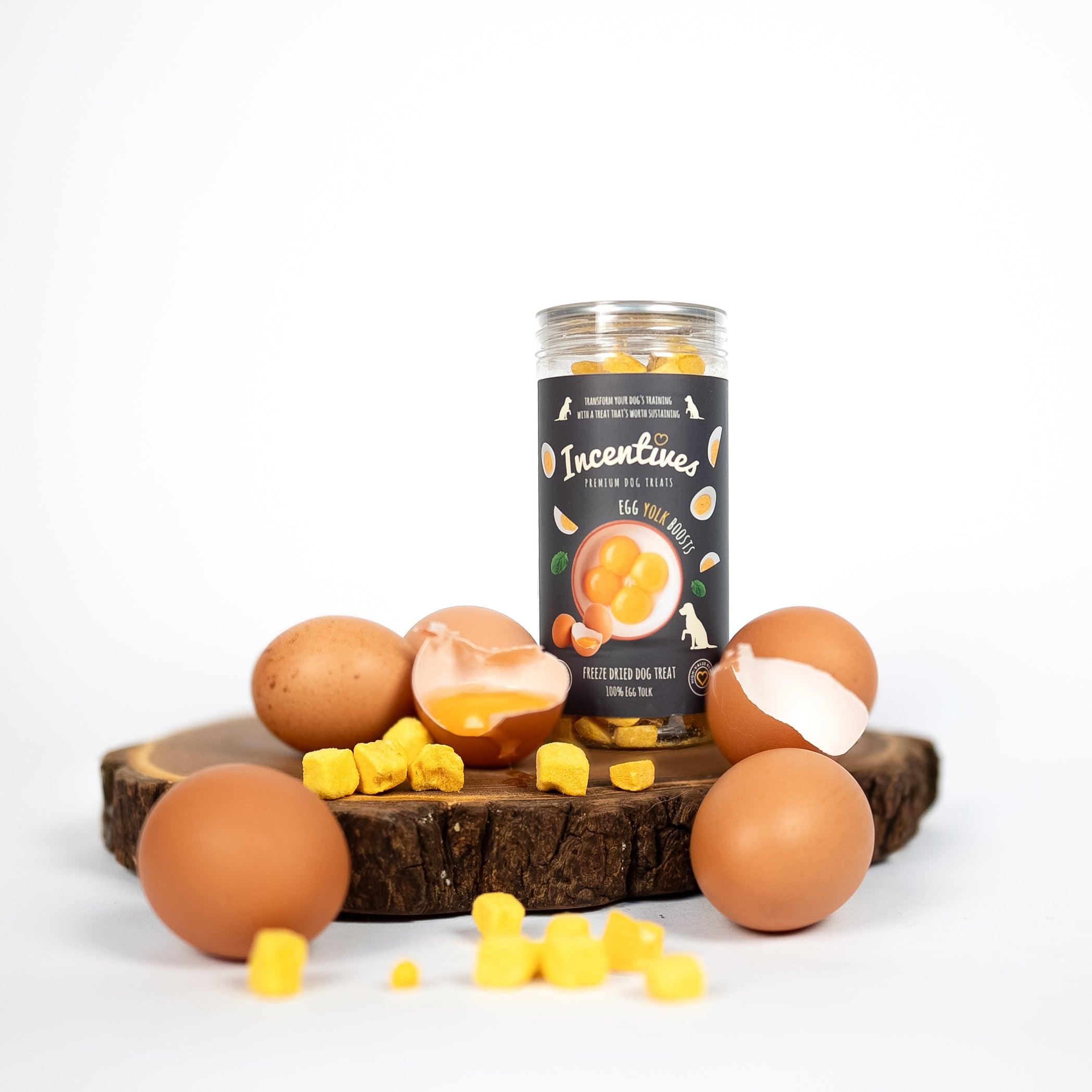 Egg Yolk Boosts - Premium Dog Treats - Luther Bennett